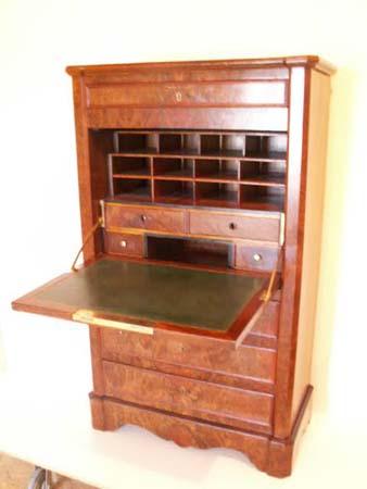 secretaire XIX restaure